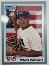 2010 Bowman Draft Prospects Blue Nelson Rodriguez /399 #BDPP107