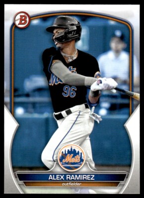 2023 Bowman Draft #BD-17 Alex Ramirez   Mets