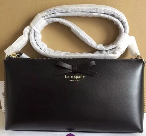 Kate Spade sawyer street declan Black Smooth Classic Leather Cross Body - Picture 5 of 11