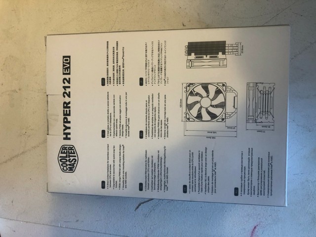 Cooler Master Hyper 212 Evo Rr 212e pk R2 Cpu With 1mm Pwm Cooling Fan For Sale Online Ebay Cooler Master Hyper 212 Evo Rr 212e pk R2 Cpu With 1mm Pwm Cooling Fan For Sale Online Ebay