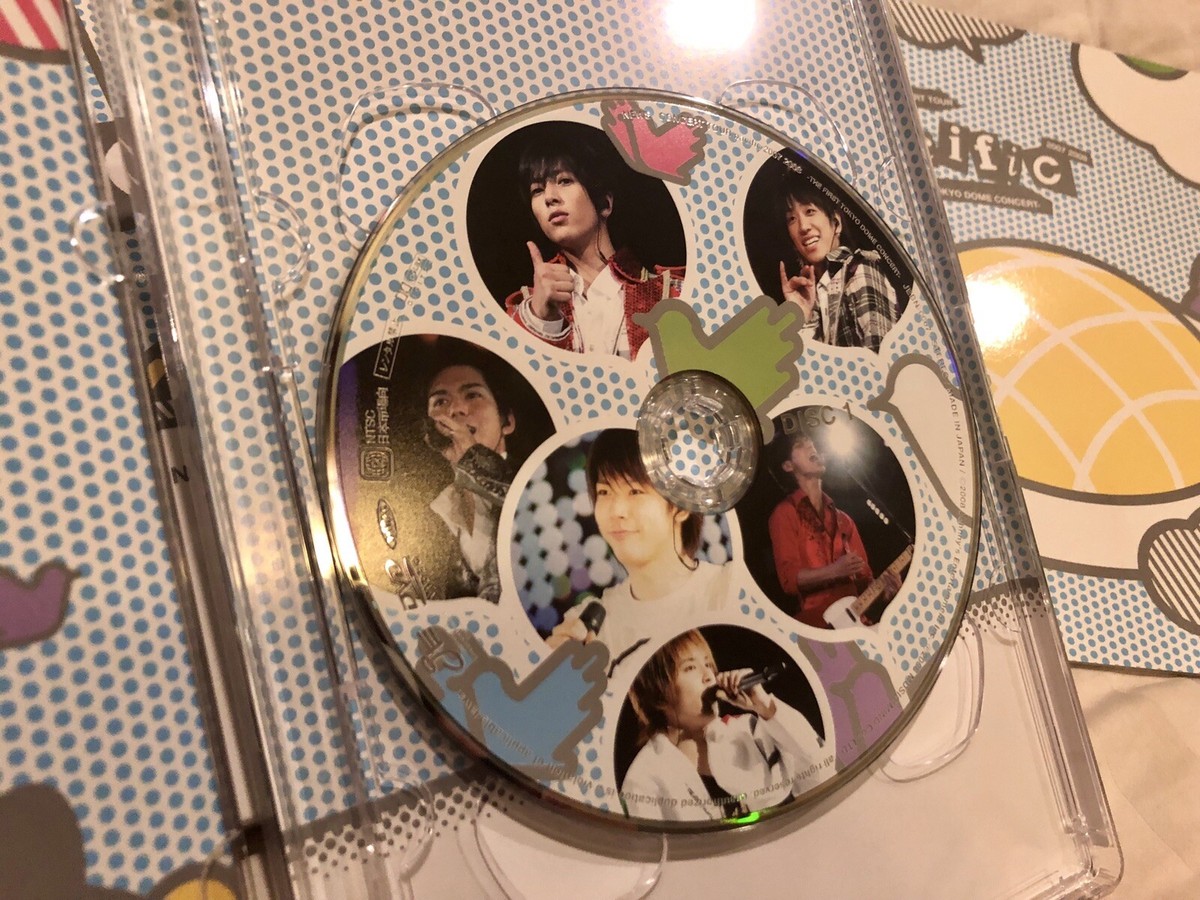 News Concert Tour Pacific 2007 2008 DVD 2 disc Japan Import