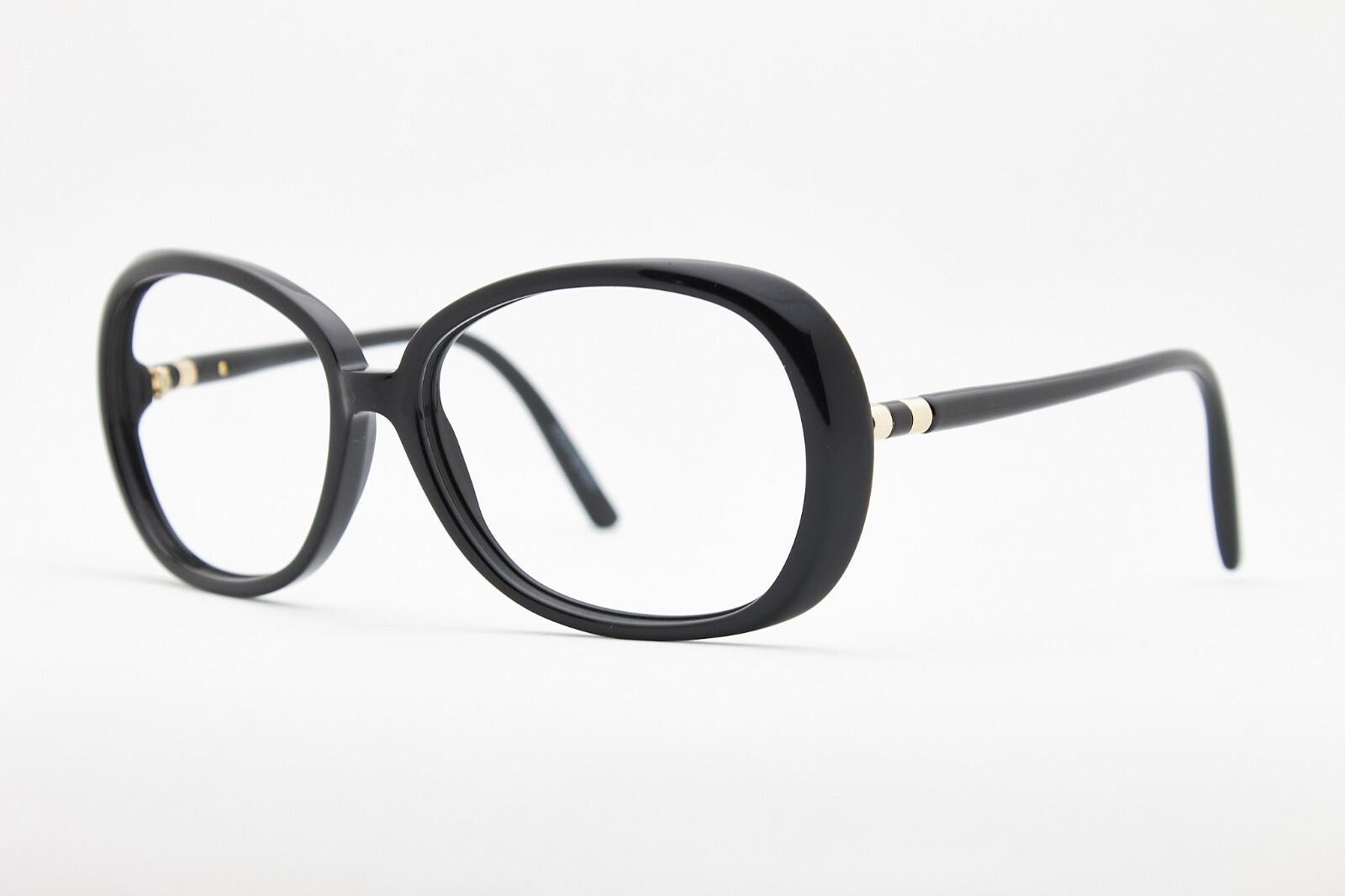 Yves Saint Laurent YSL6222 Glasses Frame Black Stile Made in Italy