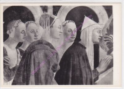CP ART TABLEAU PIER DELLA FRANCESCA A detail of the fresco the Invention