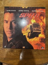 SPEED LaserDisc 1993 Keanu Reeves Sandra Bullock Action Dennis Hopper