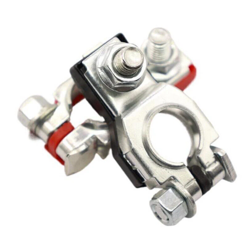 2PCS Battery Terminal Connector Clamp 16-18mm Top Post Zinc Pile Head Car Truck — 第 4/4 张图片