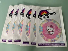 Lot of 6 Anagram "Hello Kitty" Balloons 18in/45cm