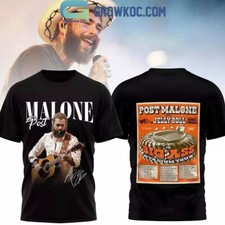 Post Malone Jelly Roll Big Ass Stadium Tour 2025 T-Shirt