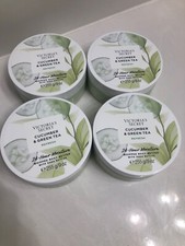 VICTORIA'S SECRET 4 CUCUMBER  GREEN TEA REFRESH WHIPPED BODY BUTTER- 9 OZ - NEW