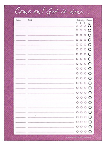 Blocco note To Do List A5 - To Do List - Vieni! Get It Done - Pad lista delle cose da fare - Foto 3 di 5