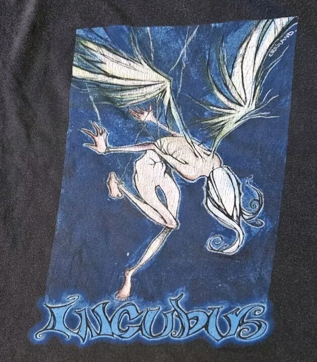 Vintage 90s Incubus T Shirt Make Yourself Tour Crosland Art