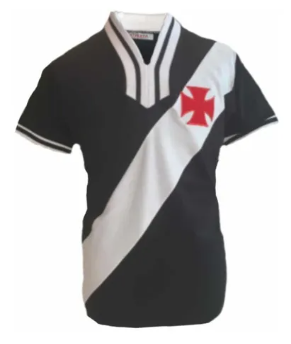 SHIRT VASCO DA GAMA Brazil Official RETRO ATHLETA 1970´s