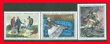 France Postage Stamps Scott 1049-1051, MLH Complete Set!! F1314a