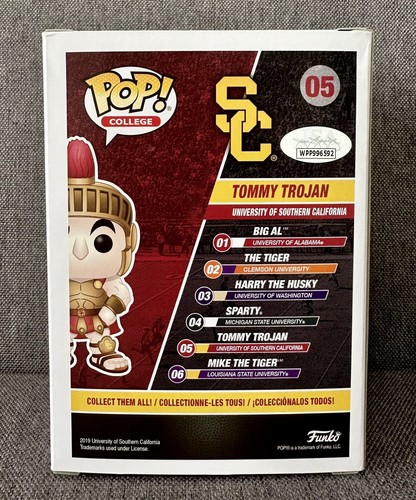 OJ Simpson signed JSA COA Tommy Trojan Funko 68 Heisman Winner - Picture 4 of 9