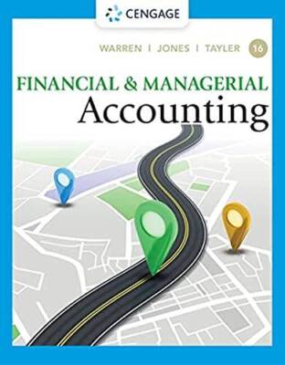 Financial  Managerial Accounting - Hardcover By Warren, Carl S - GOOD