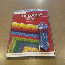 Learning Wrap-Ups Division Keys, Self-Correcting Math Tool  Workbook 10 Days