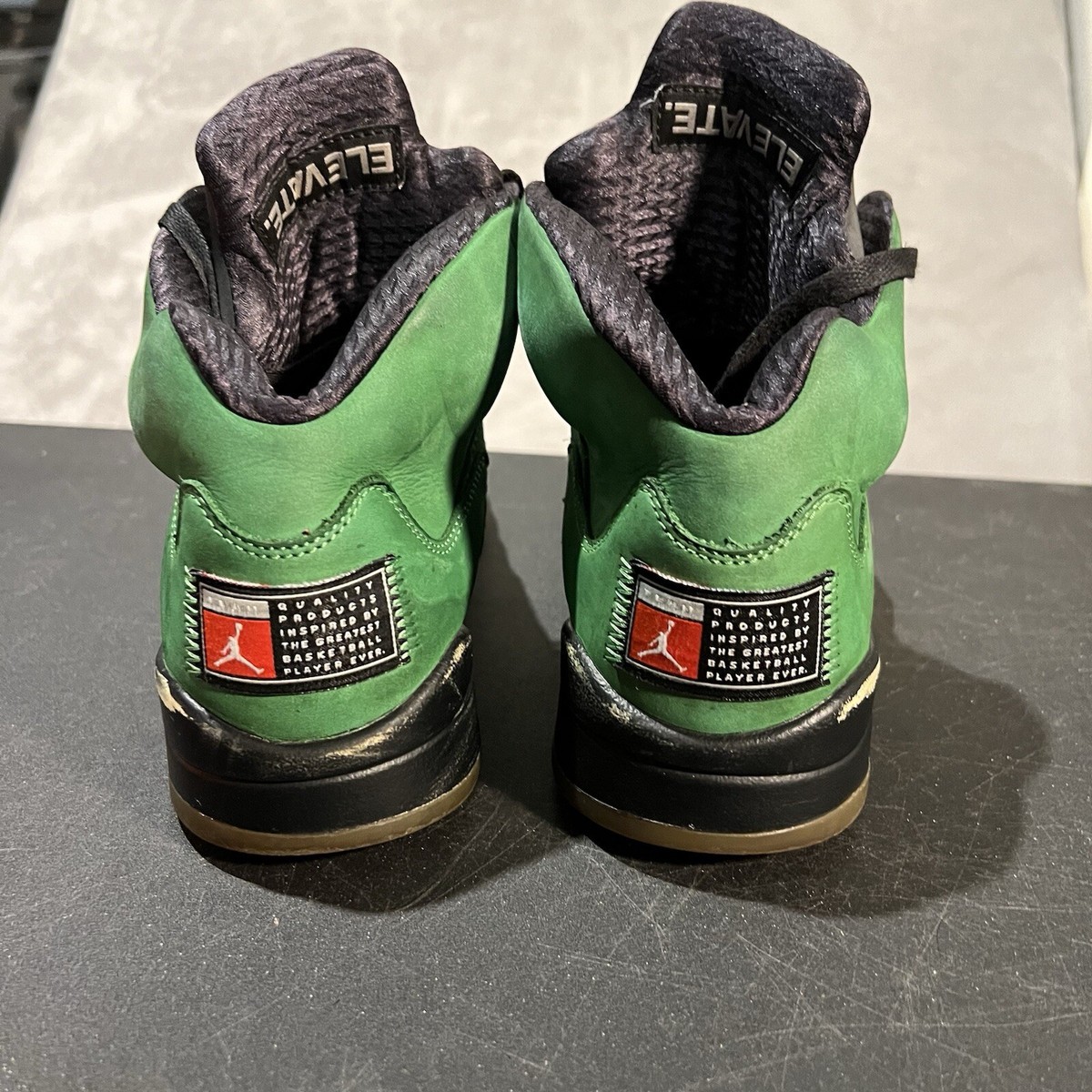 Jordan 5 Retro Oregon 2020 Mens 9 Green CK6631-307 Athletic Basketball Sneakers Air Jordan 5 Retro SE Oregon 2020 CK6631-307 Size 9.5 APPLE  main image 3