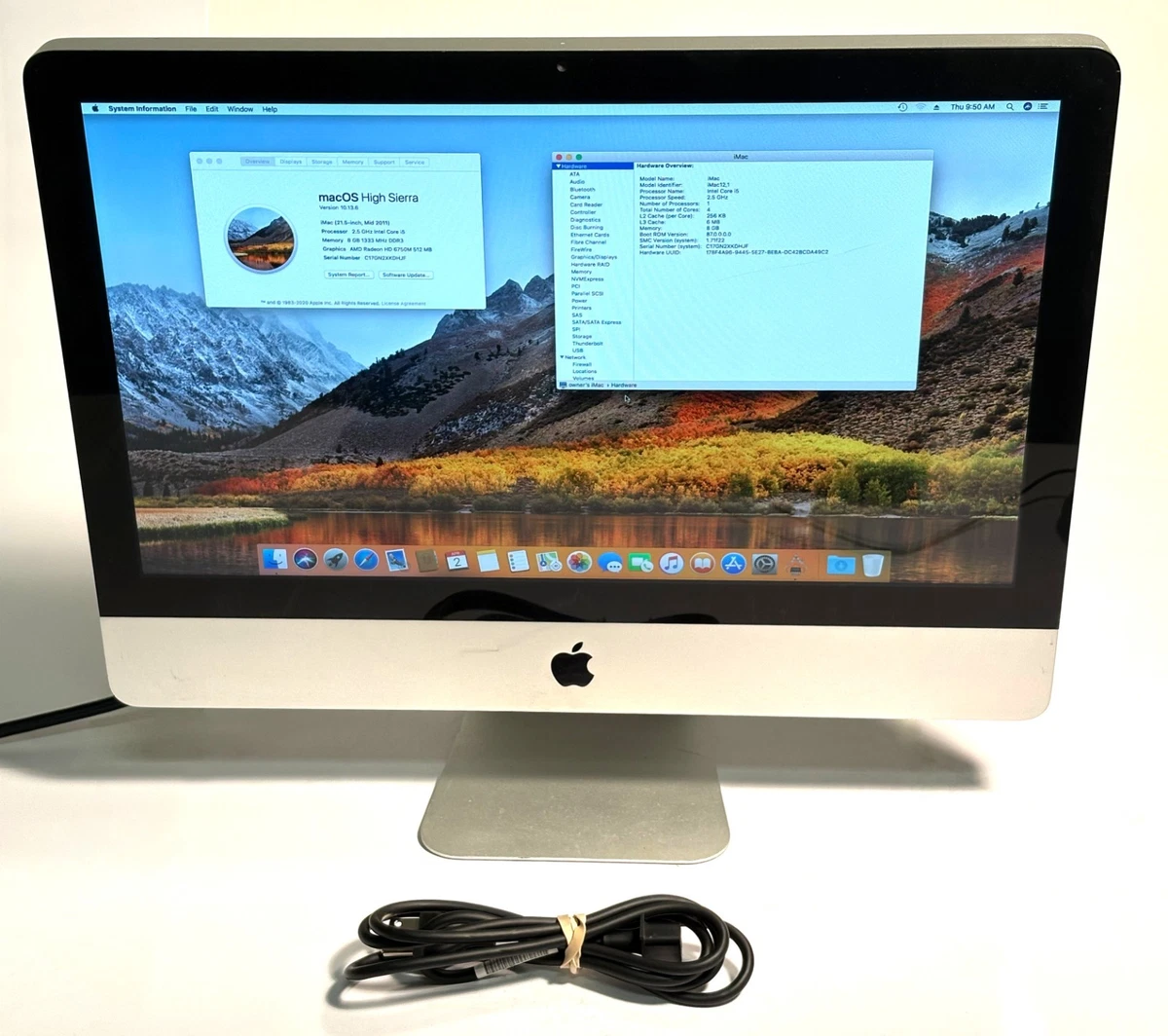 iMac OS High Sierra 21.5インチ Apple iMac 21.5