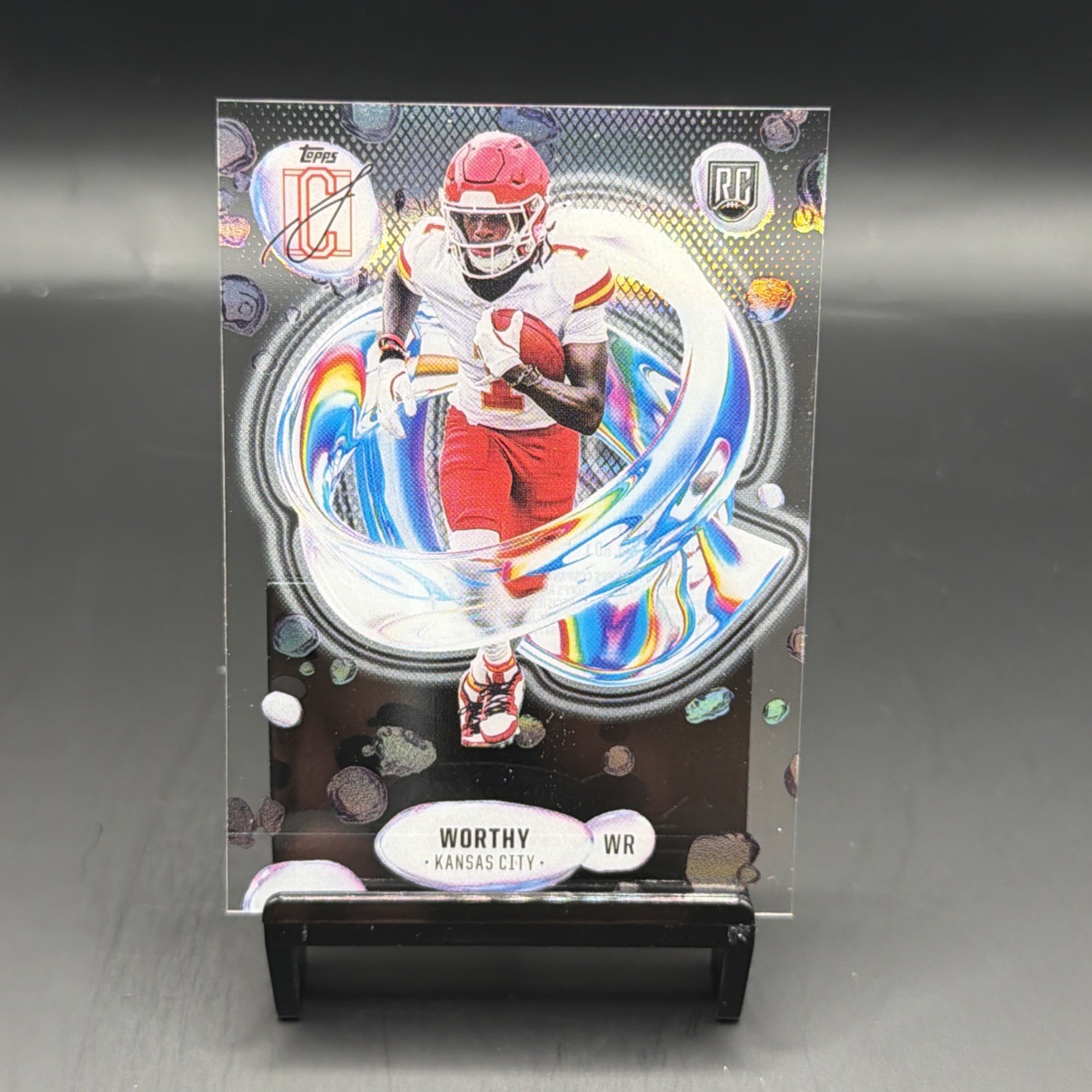 Xavier Worthy Topps Signature Class Fluidity #F8 Base