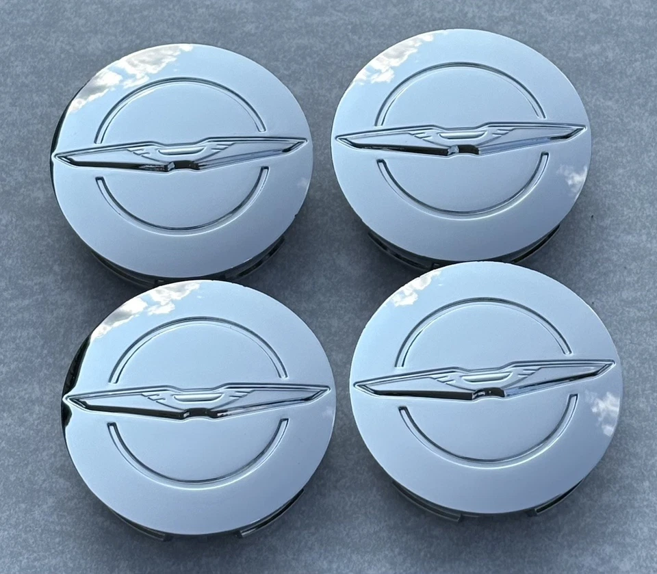 2 1/2" Chrysler 200, 300, Pacifica Chrome Center Cap #1LB74TRMAB set - Image 2 of 3