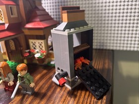 LEGO Harry Potter: The Burrow (4840) 97% Complete No Manual or Box READ Descript