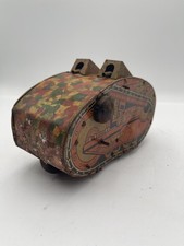 VINTAGE MARX TIN WIND UP US ARMY TANK NO.3 SELLING AS IS FOR PARTS