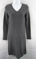 C By Bloomingdales Women's 100% Cashmere Sheath Sweater Dress Size XS #CK149