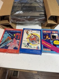 Mattel Intellivision Console CIB Boxed Tested Working Tron Donkey Kong Ski VTG