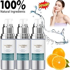 3 NEW Total Package Serum, All-In-One Vitamin C, Hyaluronic Acid, Peptides Serum