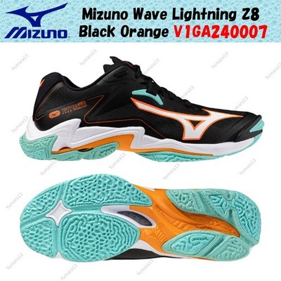 Mizuno Wave Lightning Z8 schwarz orange V1GA240007 Herren Gr.