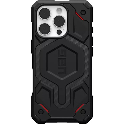 UAG Monarch Pro Case with MagSafe for Apple iPhone 16 Pro Black Carbon Fiber