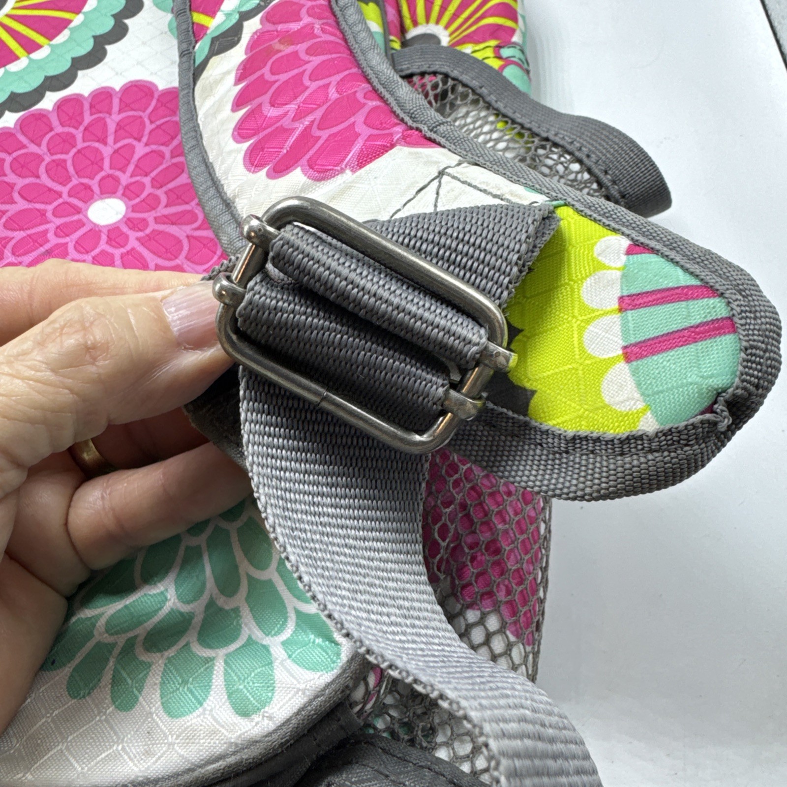 Thirty-One Large Backpack Bubble Bloom Floral Mul… - image 17