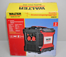 Walter Inverter Stromerzeuger 2000 Watt - 640352 Schwarz/Rot NEU
