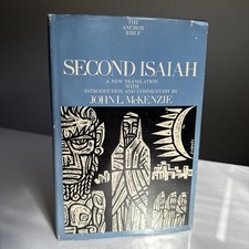 1979 Second Isaiah (The Anchor Bible, Vol. 20) by John L. McKenzie Hardcover
