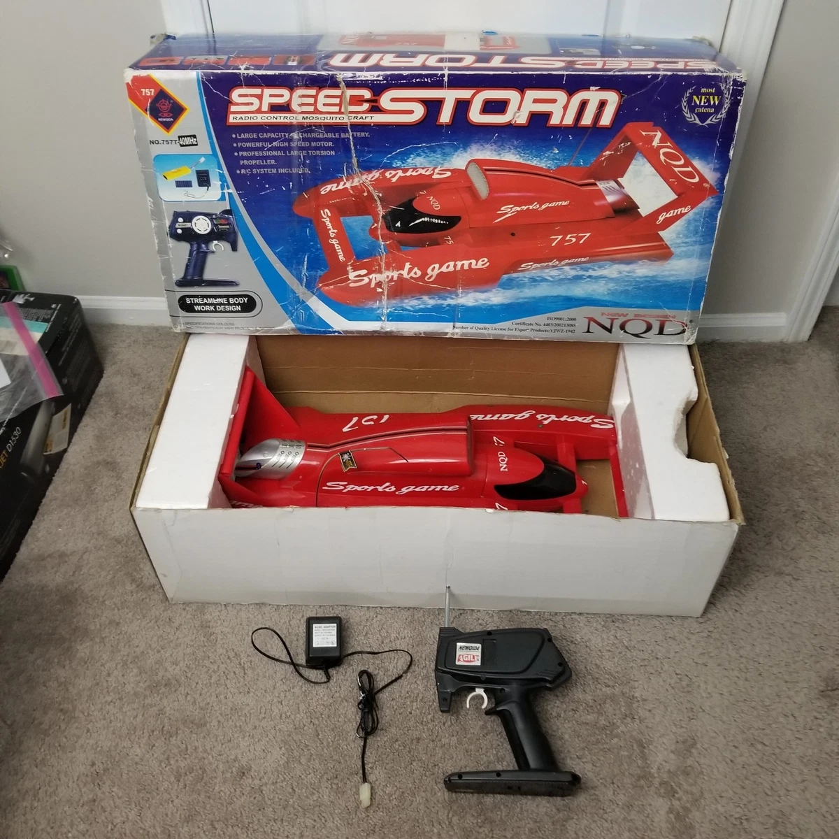 NQD Speed Storm 757 赤いリモコンボート NQD Hobby RC Boat & Watercraft Speeds/Racing Boats for sale | eBay