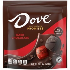 DOVE PROMISES Dark Chocolate Candy 7.61 Ounce