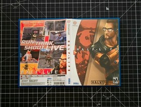 Dreamcast Half Life Custom Case - NO Game or Manual