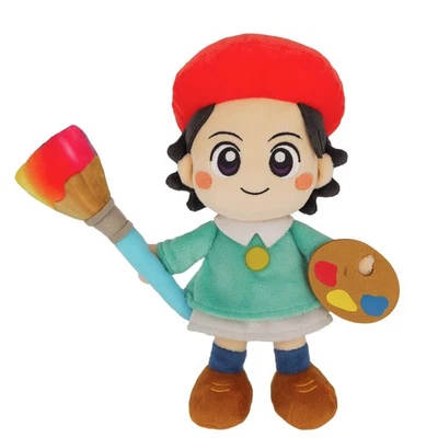 Sanei Adeleine Plush 9" Allstar Nintendo Kirby Dream Land 3 Japan Import