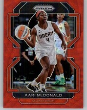 2022 Panini Prizm WNBA - Aari McDonald #19 Ruby Wave Prizm