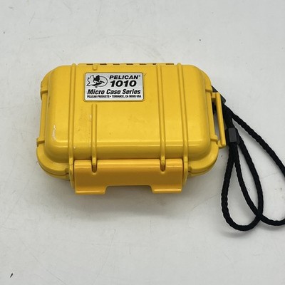 Pelican 1010 Micro Case Waterproof Crushproof Dustproof Yellow