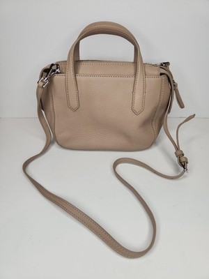 ECCO Small Handbag Zip Purse Dust Bag Beige Hip