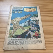 Detective comics #298 1961 1st Clayface COVERLESS READER Batman Robin