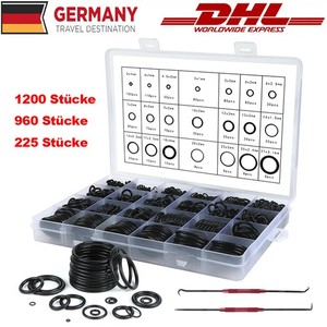 2 O-Ringe 150 X 5 Mm NBR 70 – DIN 3771, Temperaturbeständig -30 Bis +100 °C, Für Dichtungen & Reparaturen