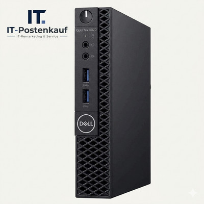 Dell OptiPlex 3070 Micro Mini PC Intel Core i3-8100T 4GB RAM ohne SSD/OS