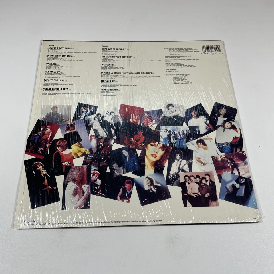 Pat Benatar Best Shots Vinyl Record - Image 2 of 4