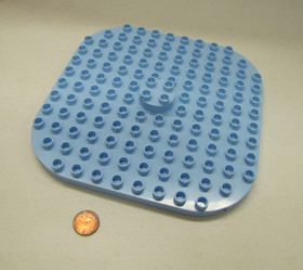 LEGO Duplo BLUE BASEPLATE 12 x 12 Base Plate Building Block Raised 10855