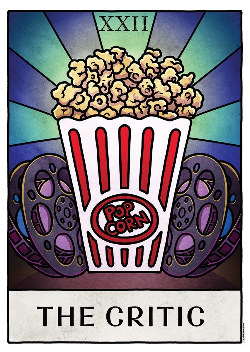 Laminated Deadly Tarot Life - The Critic Mini Poster