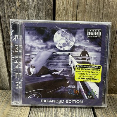 The Slim Shady (Expanded Edition) by Eminem (CD, 2019) Cracks on Front Case