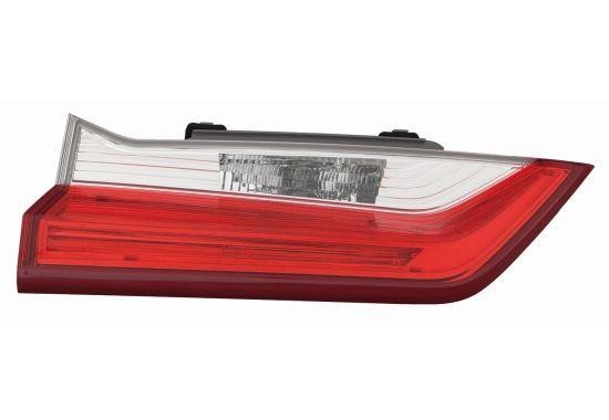 ABAKUS Rear Tail Light 117-1321L-AE Left Red For Honda LED W16W Bulb Included