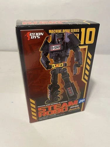 New ListingAction Toys MR-10 Machine Robo Steam Robo Figure Gobots Loco