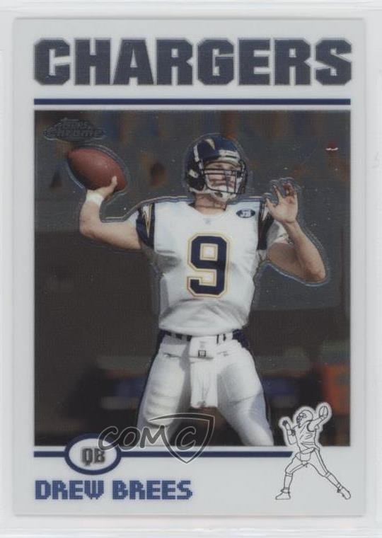 2004 Topps Chrome Drew Brees #83 0z8z